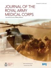 Journal of the Royal Army Medical Corps: 163 (5)